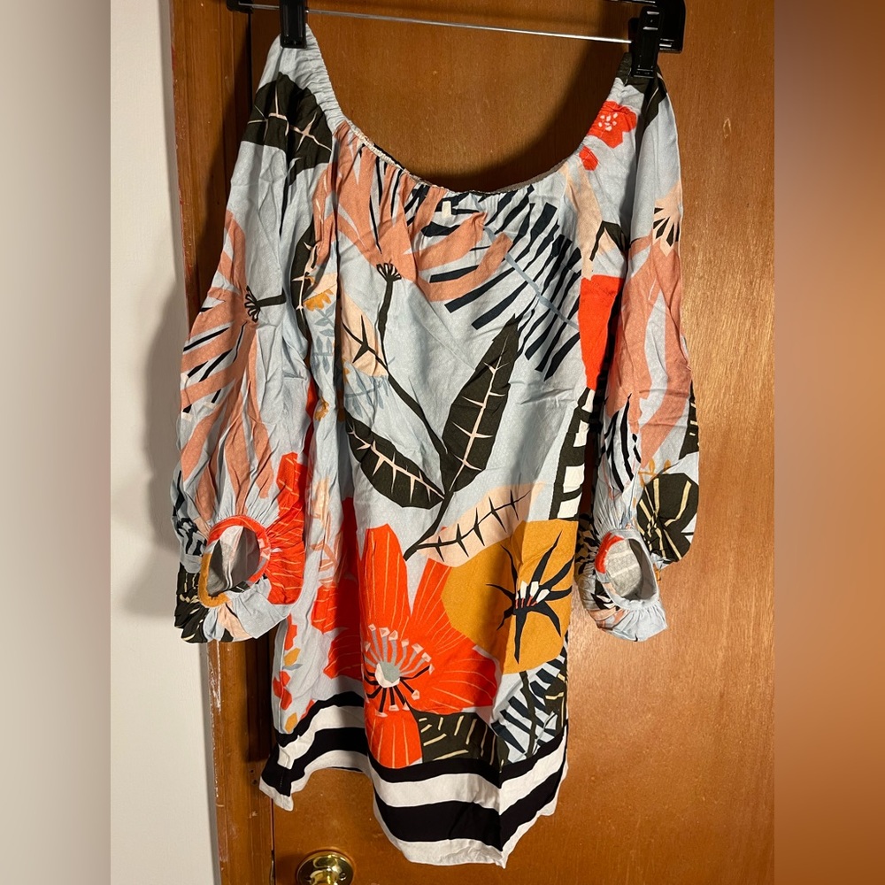 FARM RIO ANTHROPOLOGIE MINI DRESS